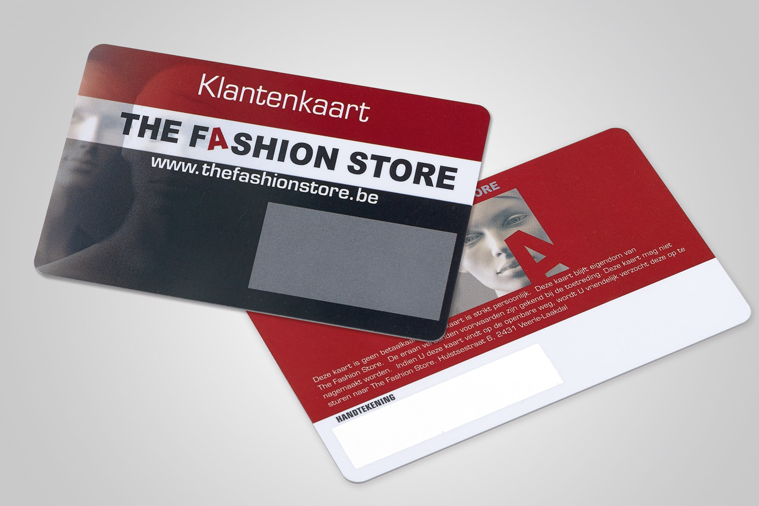 Carte de client - The Fashion Store