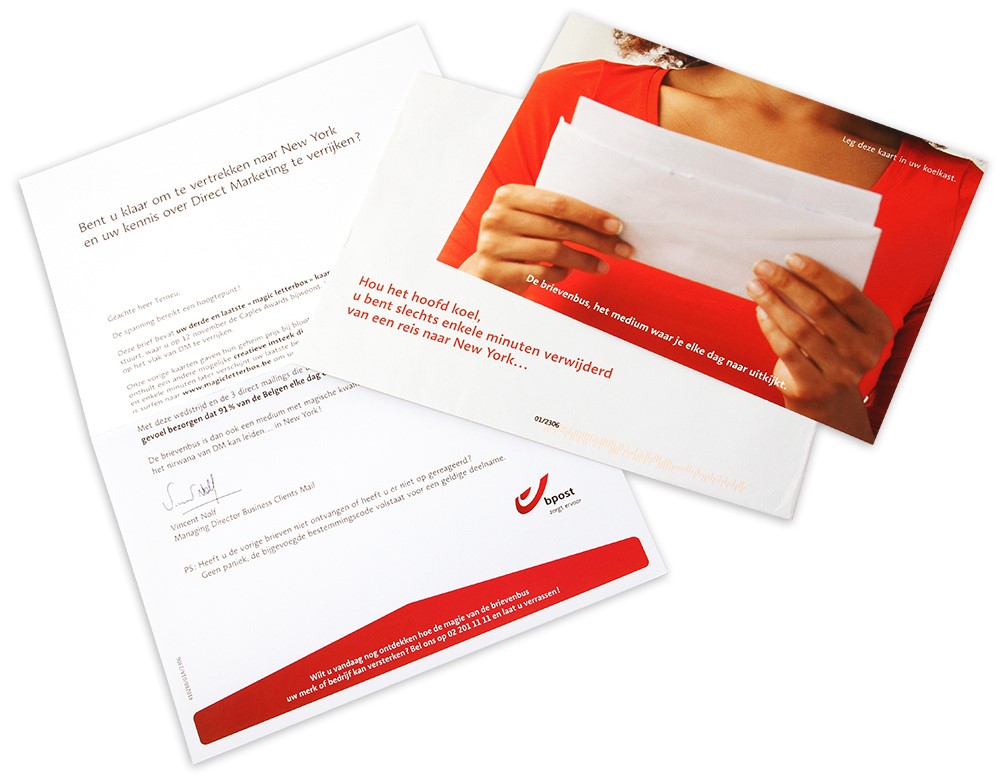 Special effect mailing - bpost