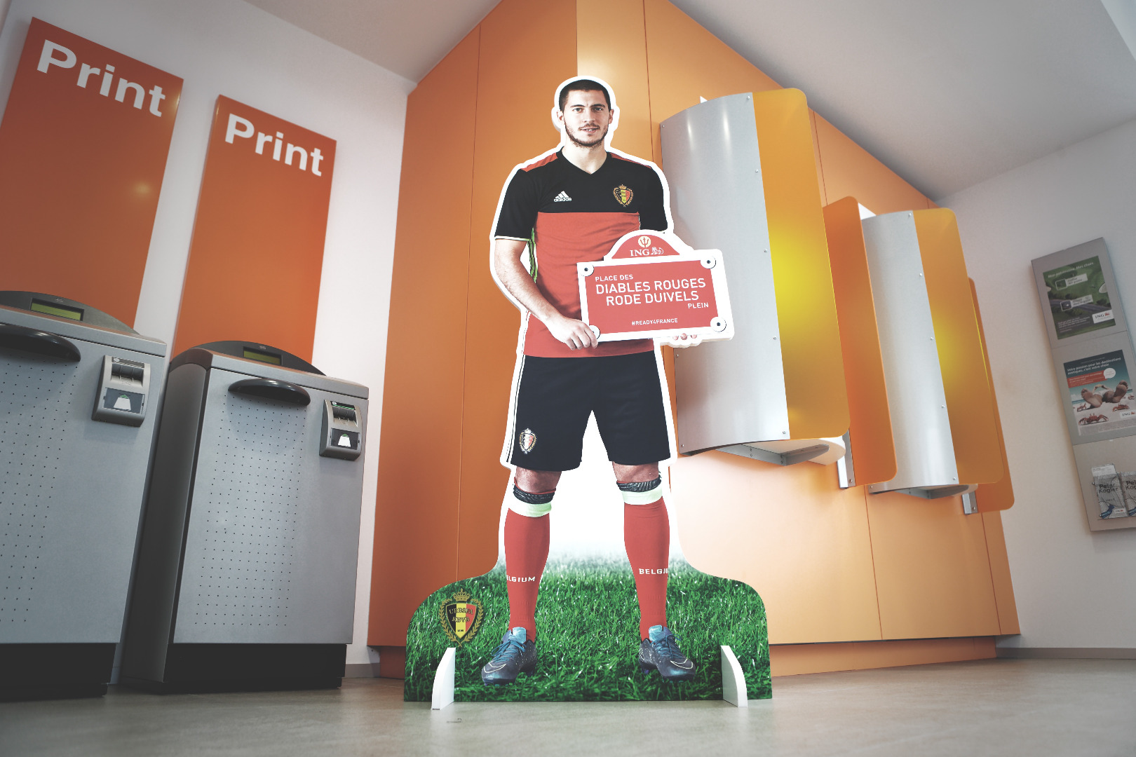 Standee - Les Diables Rouges - ING