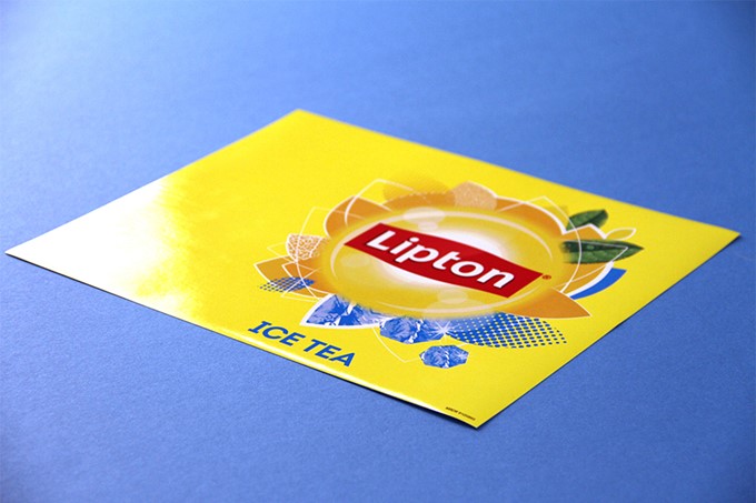 Commerciële sticker - Lipton