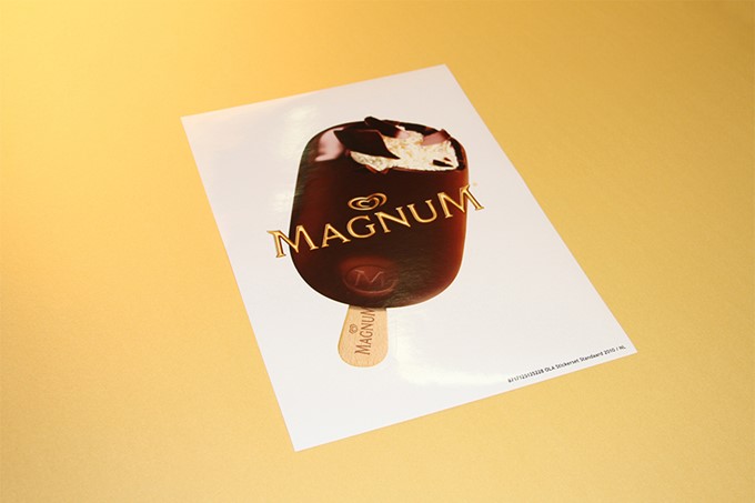 Commerciële sticker - Magnum